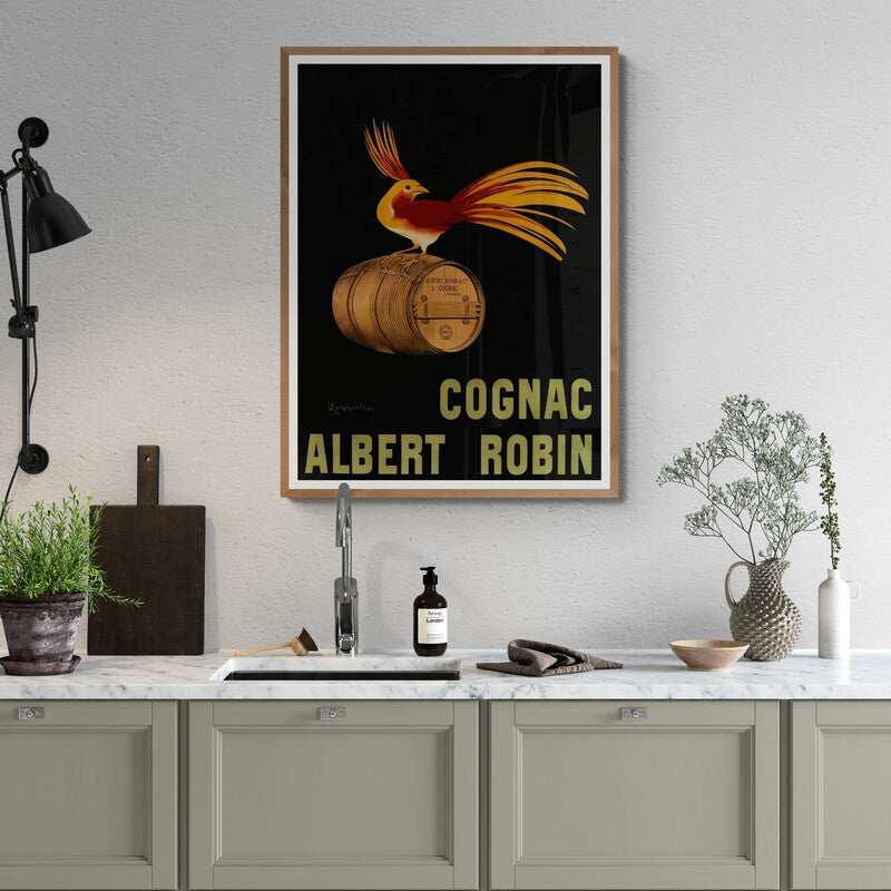 Cognac Albert Robin (1906), par Leonetto Cappiello