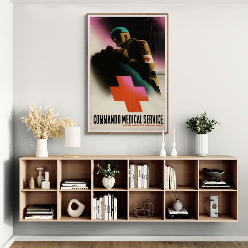 Commando Medical Service (1944), par Abram Games