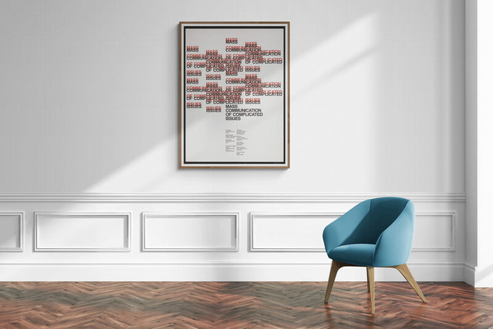 Communication de Masse des Problèmes Complexes (1970), par Dietmar Winkler