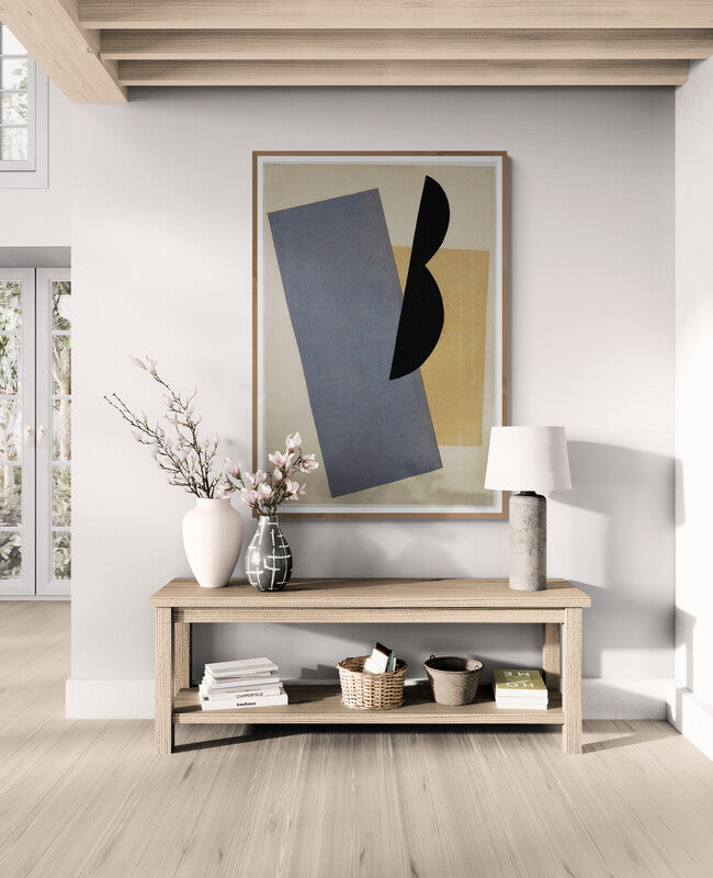 Composition Bleu, Jaune, Noir (1920), par Lazar Markovich Lissitzky
