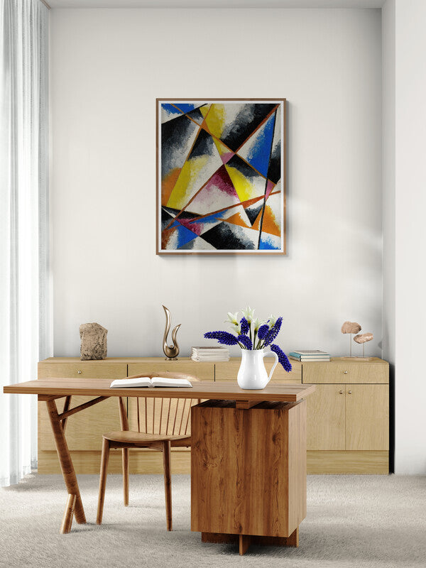 Composition Sans Nom (c.1916), par Lyubov Popova