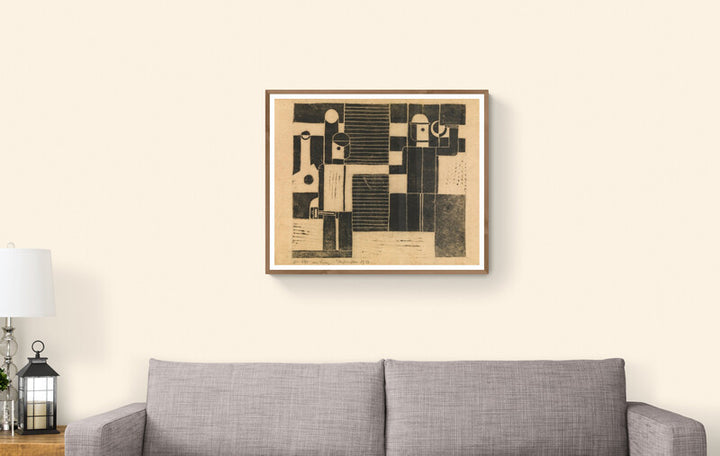 Composition avec un Ouvrier et un Paysan (1932), par Franz Wilhelm Seiwert