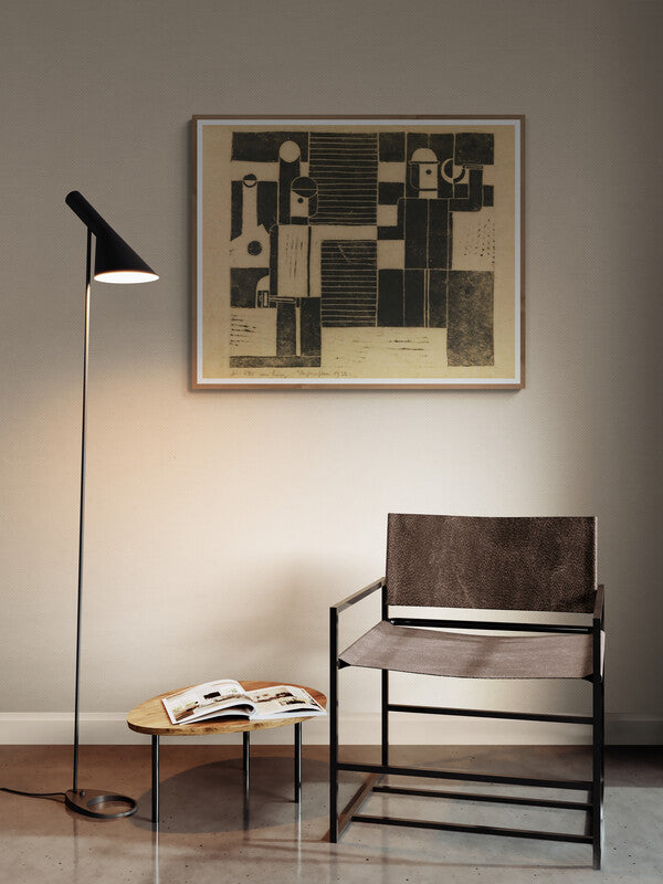 Composition avec un Ouvrier et un Paysan (1932), par Franz Wilhelm Seiwert