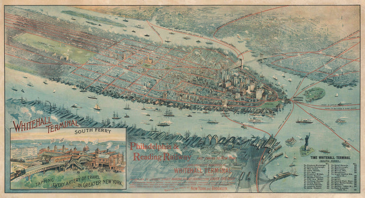 Vue de New York, Staten Island & Brooklyn (1897)