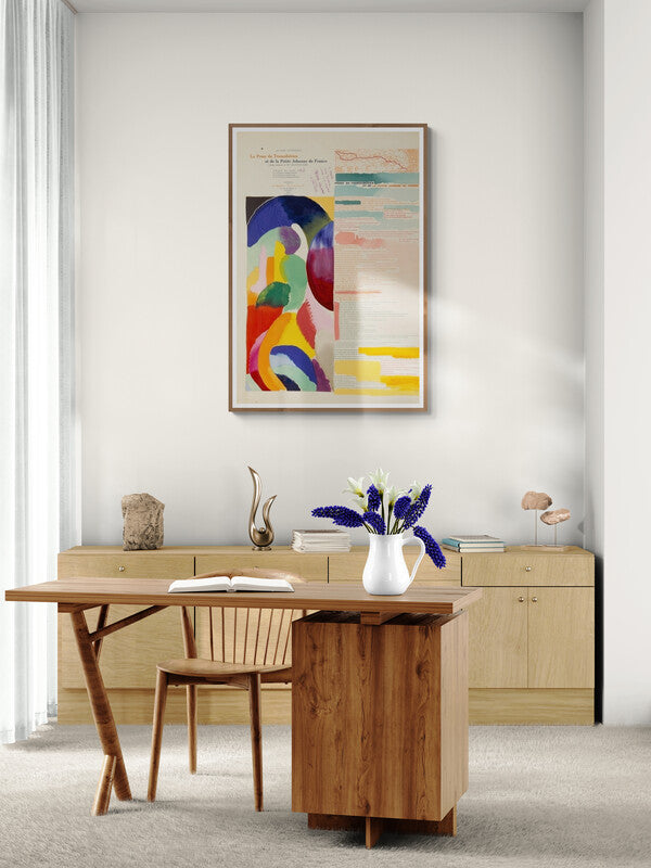 La prose du Transsibérien, petite Jehanne de France (1913), par Sonia Delaunay