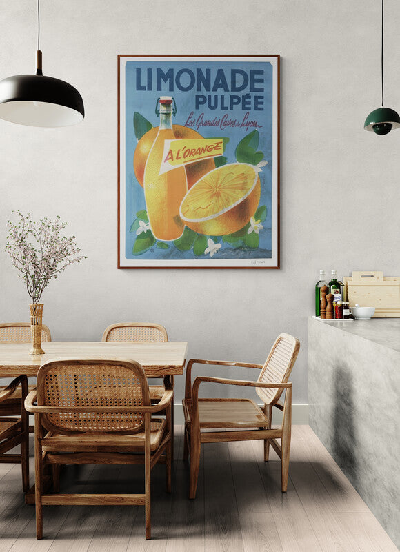 Limonade pulpée (c.1950), Les Grandes Caves de Lyon