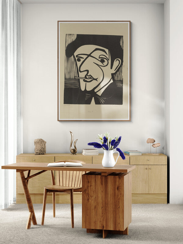 Maler M. (1930), par Ernst Ludwig Kirchner