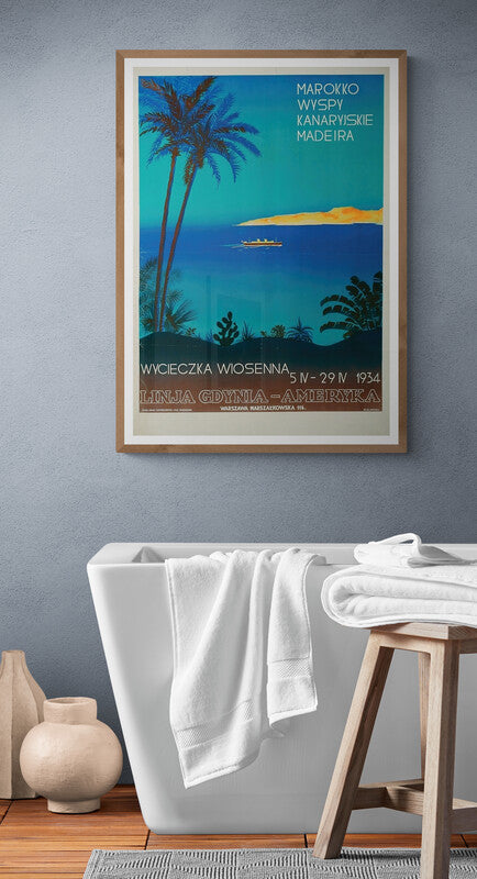 Marokko, Wyspy Kanaryjskie, Madeira (1934), par Zygmunt Glinicki
