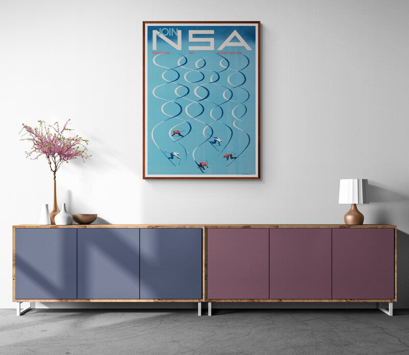 National Ski Association (1957), par Herbert Bayer