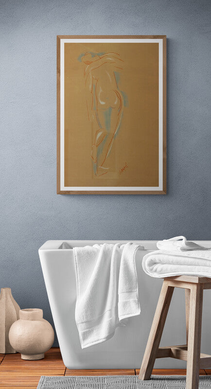 Nu Abstrait (1895), par Auguste Rodin