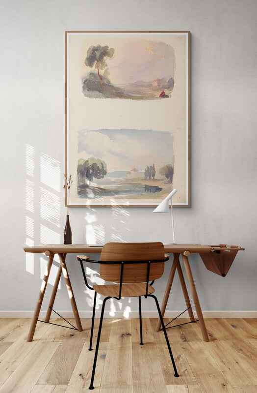 Paysages et Distances (c.1850), par Thomas Sully