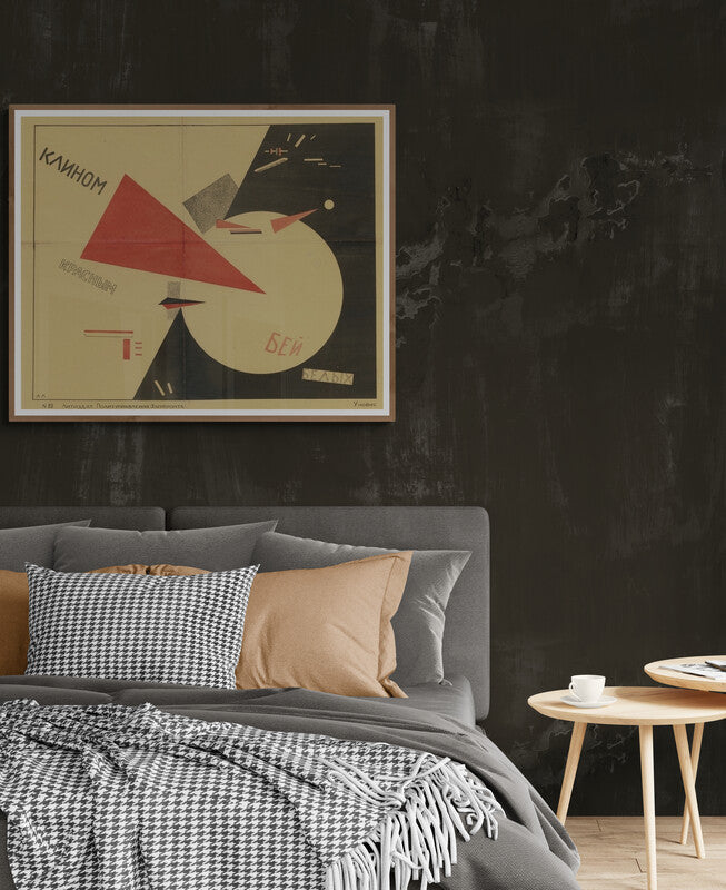 Percée des Rouges (1919), par El Lissitzky