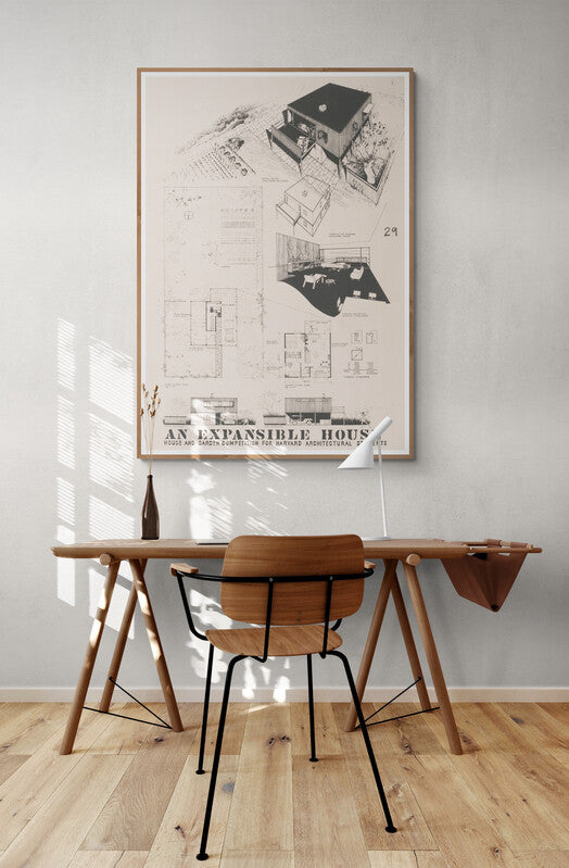 Plans d'une Maison Expansible (1948), par Victor Alfred Lundy