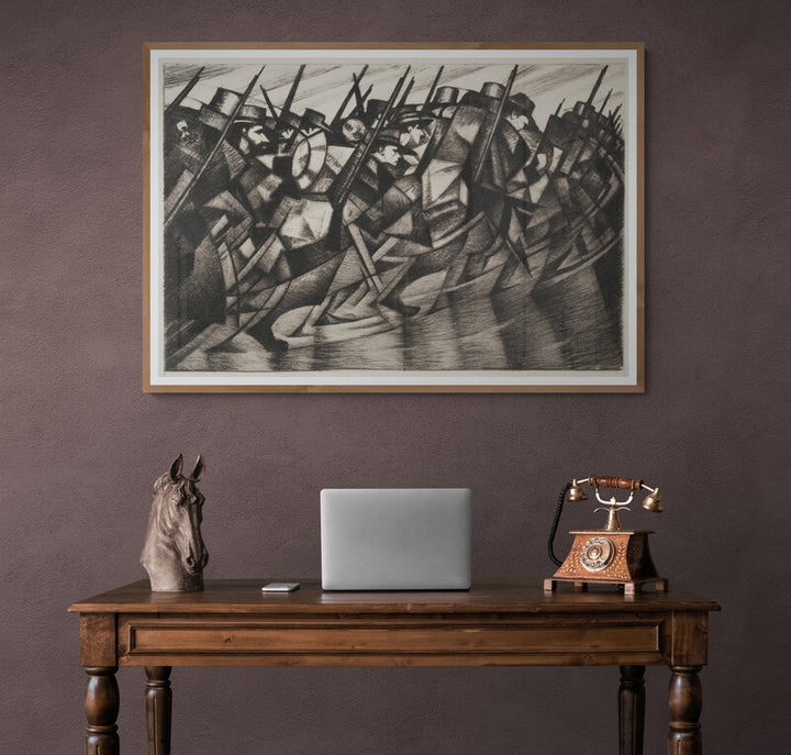 Retour aux Tranchées (1916), par Christopher Richard Wynne Nevinson