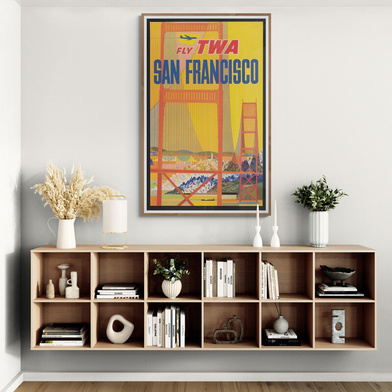 TWA San Francisco (1957), par David Klein