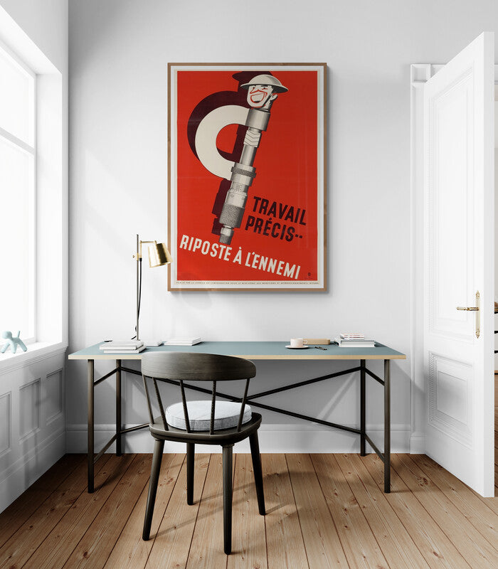 Travail Précis, Riposte à l'Ennemi (c.1942), Ministère des Munitions et Approvisionnements du Canada
