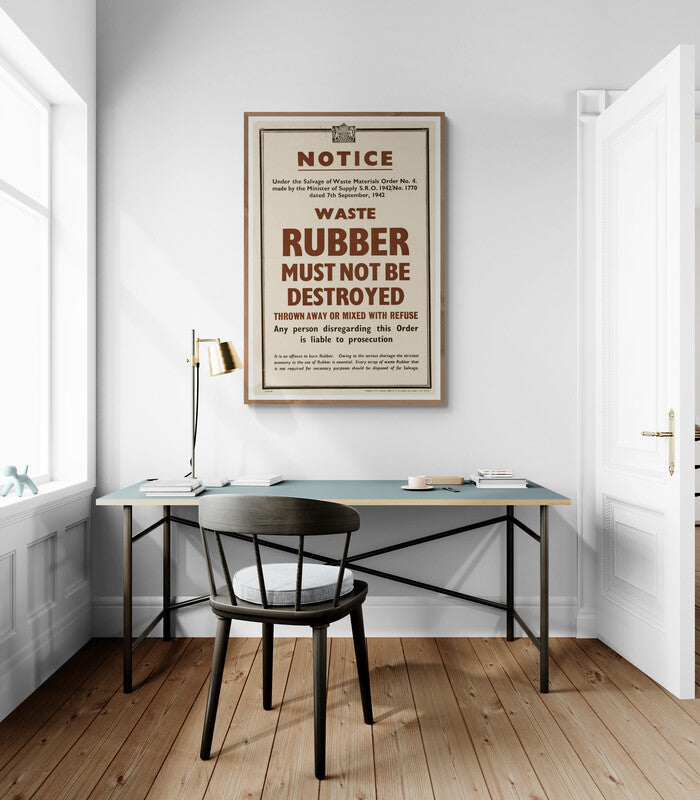 Waste Rubber (1942), UK Ministry of Supply