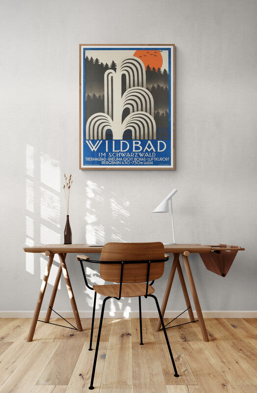 Wildbad en Forêt-Noire (c.1930), par Oskar Fischinger