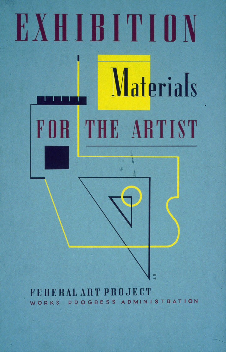 Exhibition Materials for the artist (1936-1941), par Jerome Henry Rothstein